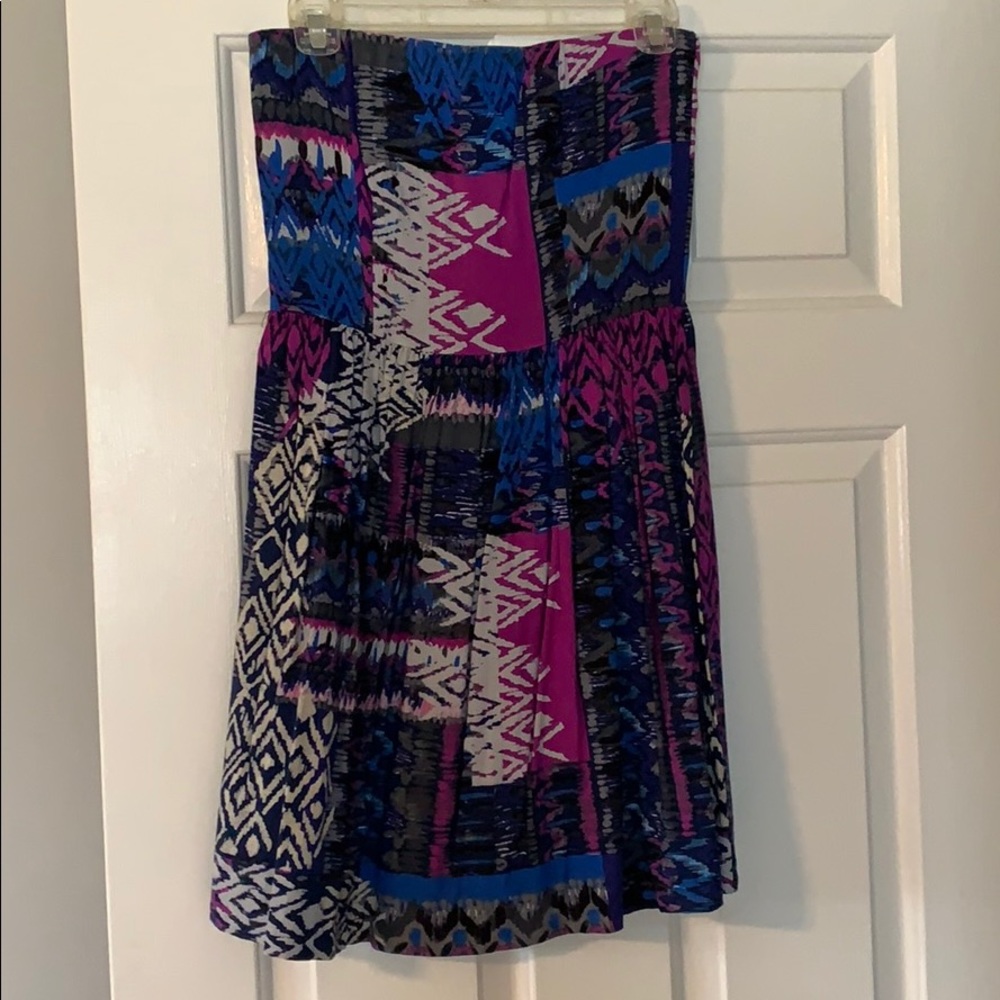Strapless dress